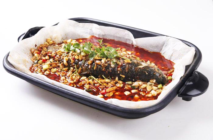 四子王纸包鱼培训